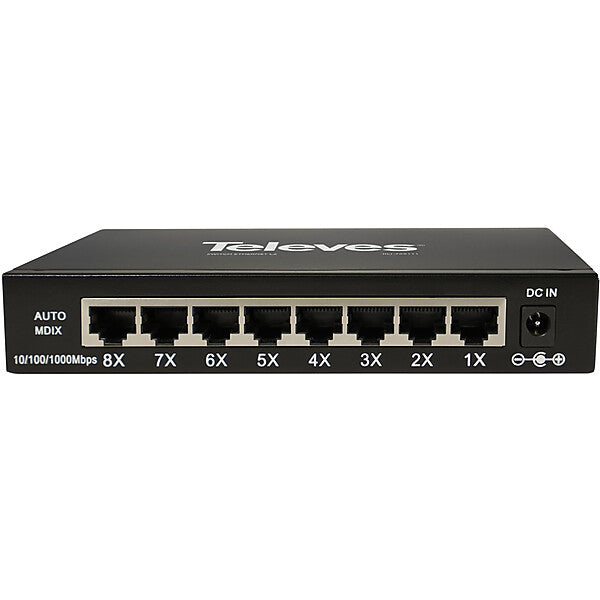 Televes Ethernet Switch L2 8x10/100/1000Mbps SWUM-1000-8